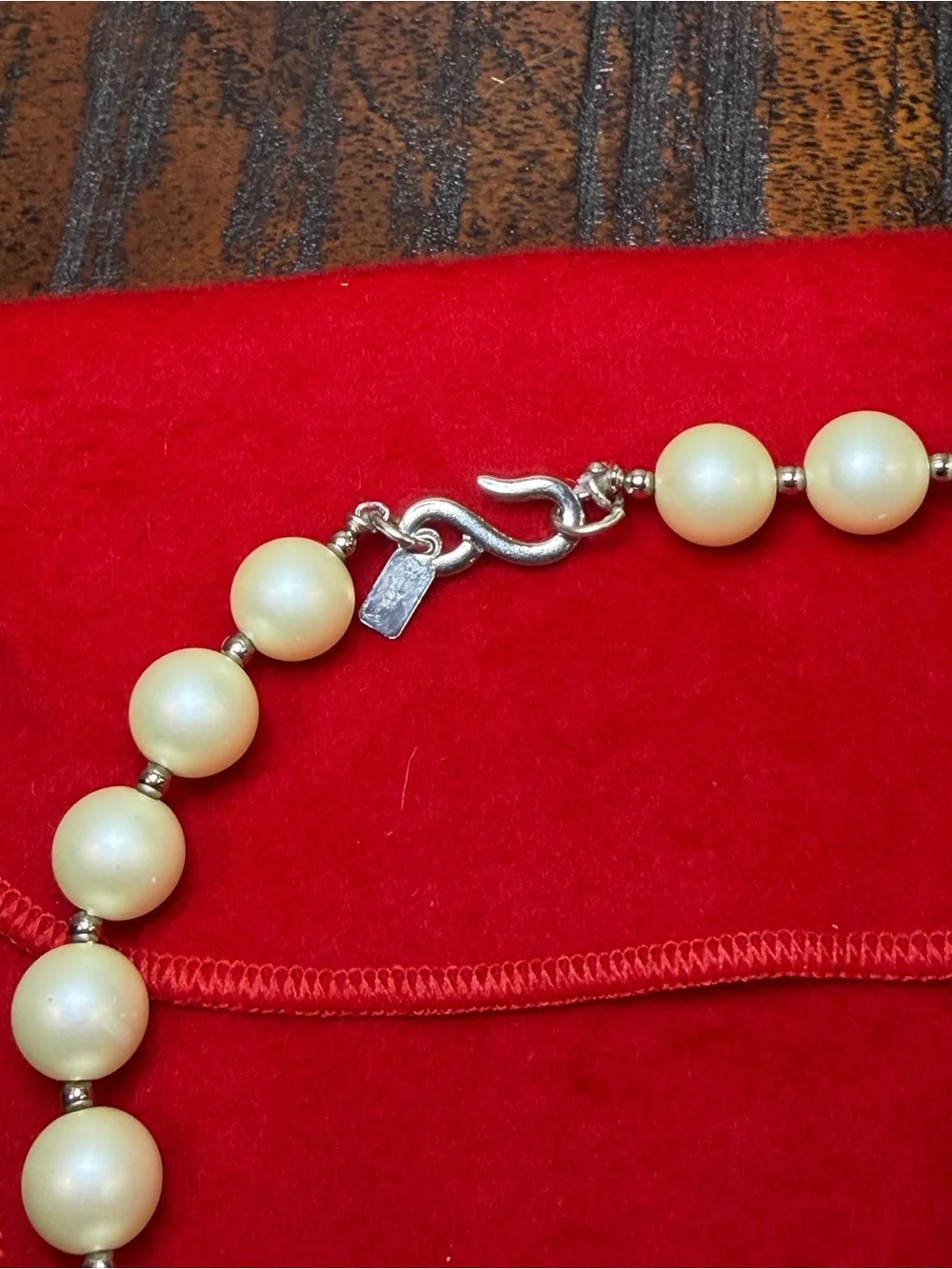 Kenneth Jay Lane Ivory Pearl Bead Necklace